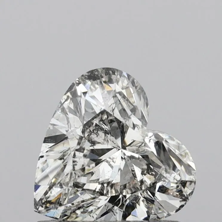 1.02ct Heart Natural Diamond (Colour H, Clarity SI2, Cut VG, IGI Certified)