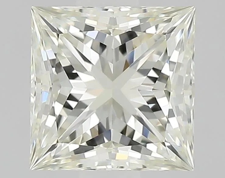 1.02ct Princess Natural Diamond (Colour J, Clarity VVS2, Cut EX, IGI Certified)