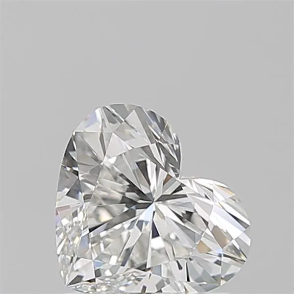 1.03ct Heart Natural Diamond (Colour F, Clarity VVS2, GIA Certified)
