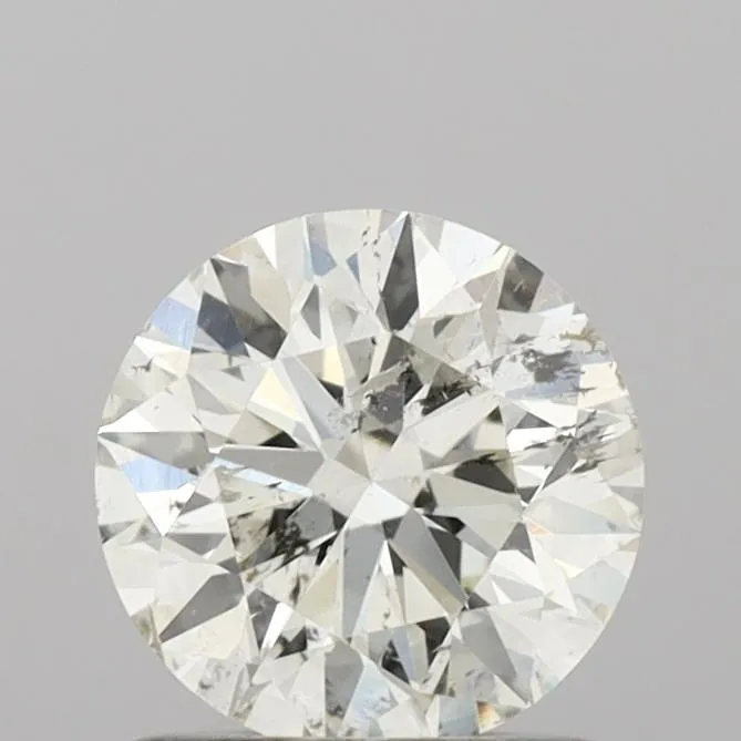 1.03ct Round Natural Diamond (Colour I, Clarity SI2, Cut EX, IGI Certified)