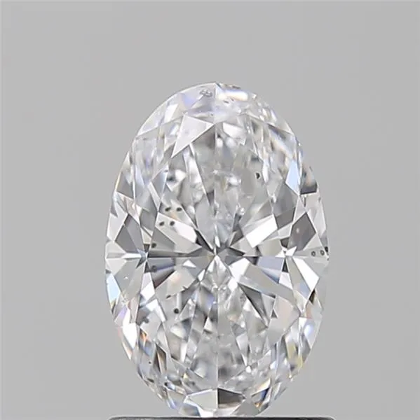 1.20ct Oval Natural Diamond (Colour D, Clarity SI2, GIA Certified)