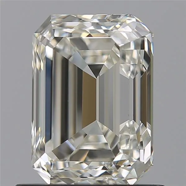 1.22ct Emerald Natural Diamond (Colour J, Clarity VVS1, GIA Certified)