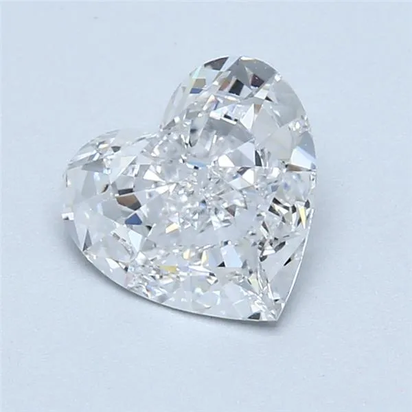 1.26ct Heart Natural Diamond (Colour D, Clarity IF, GIA Certified)
