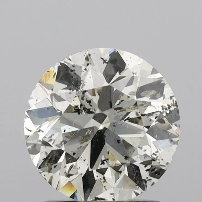 1.30ct Round Natural Diamond (Colour I, Clarity SI2, Cut EX, IGI Certified)