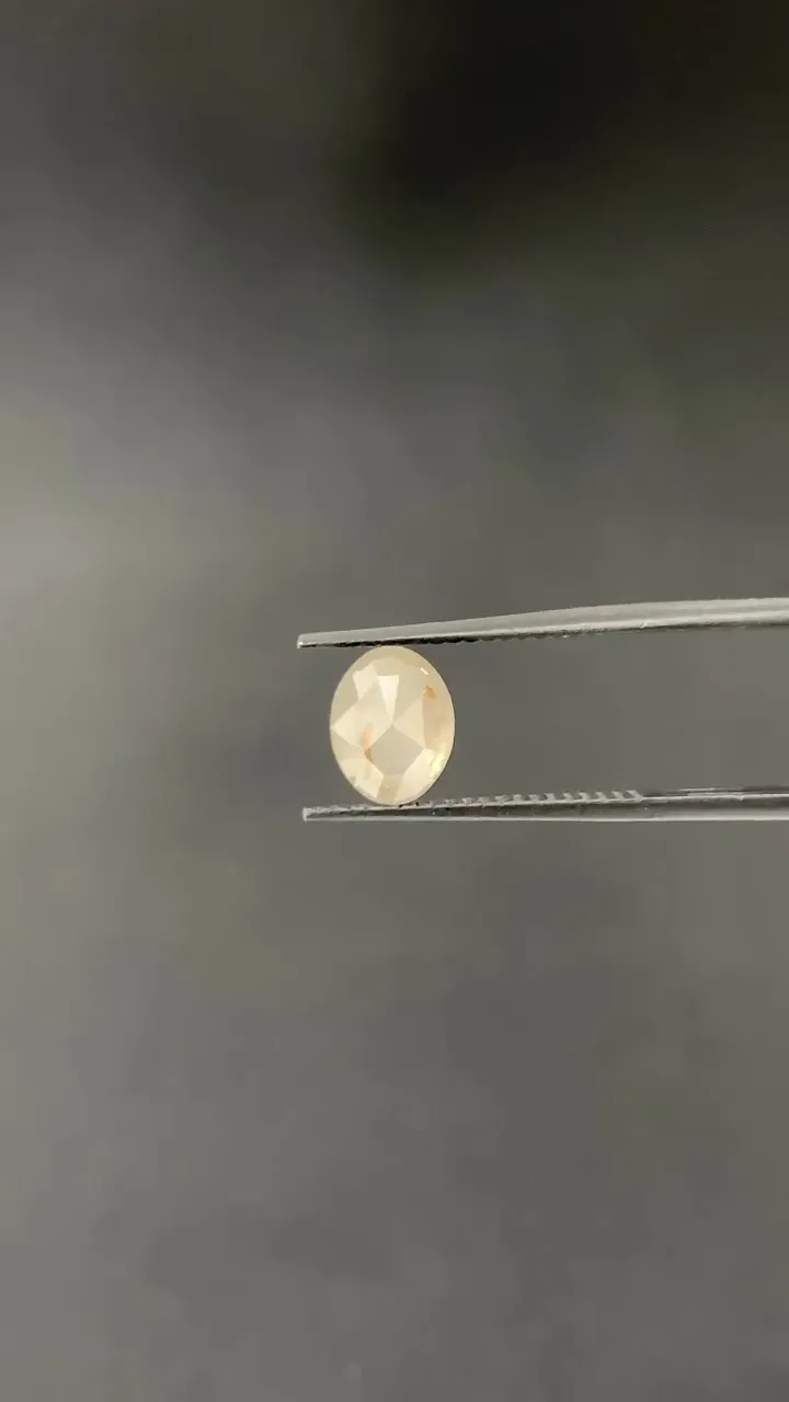 1.40ct Oval Natural Diamond (Colour Fancy Light Gray, Clarity VVS2, Cut EX, GIA Certified)