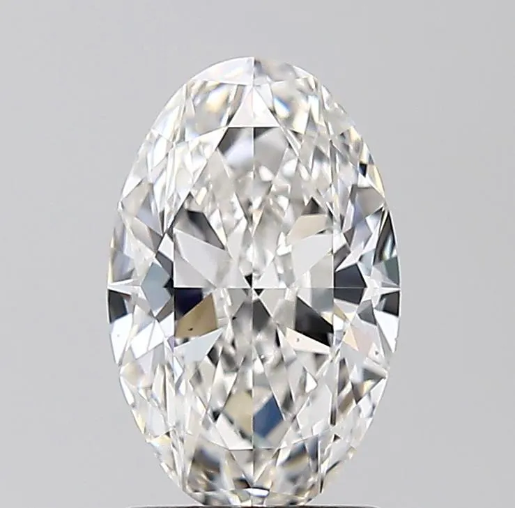1.50ct Oval Natural Diamond (Colour G, Clarity SI1, GIA Certified)