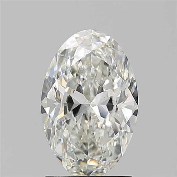 1.50ct Oval Natural Diamond (Colour H, Clarity SI1, GIA Certified)