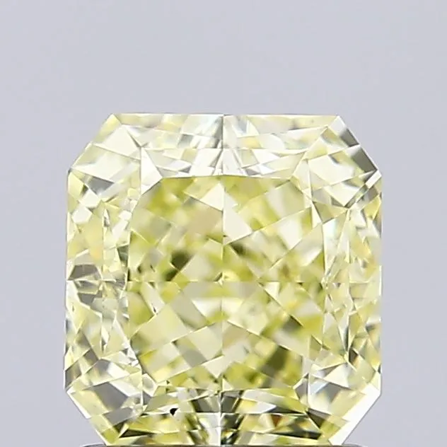 1.51ct Radiant Natural Diamond (Colour Fancy Yellow, Clarity SI1, GIA Certified)