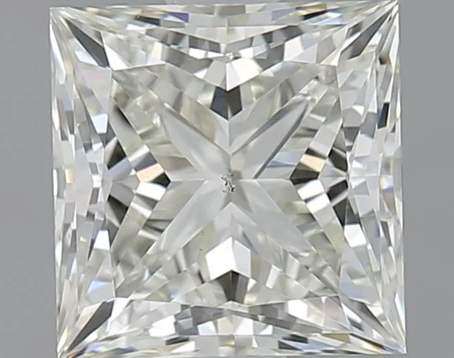 1.52ct Princess Natural Diamond (Colour I, Clarity VS2, Cut EX, IGI Certified)