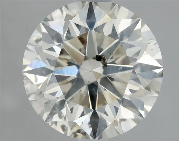 1.69ct Round Natural Diamond (Colour J, Clarity SI2, Cut EX, IGI Certified)