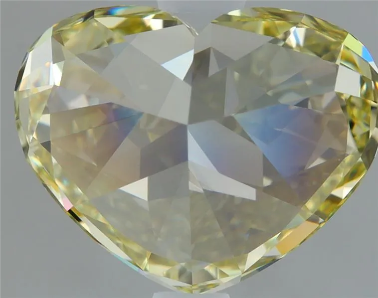 1.72ct Heart Natural Diamond (Colour Fancy Yellow, Clarity VS1, GIA Certified)
