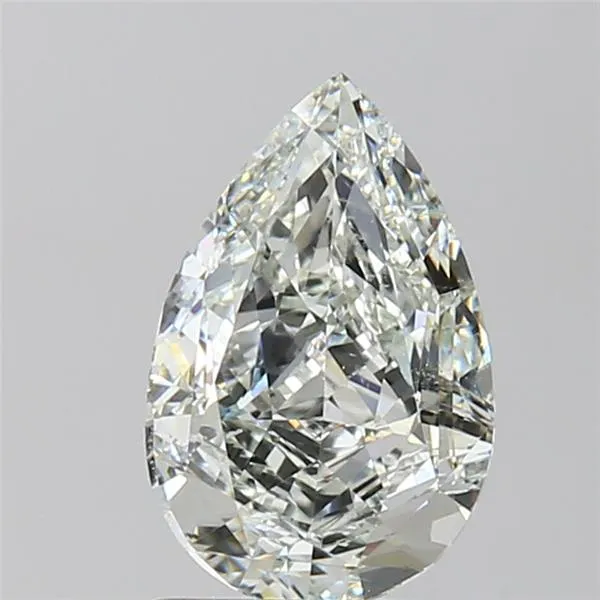 2.00ct Pear Natural Diamond (Colour Fancy Light Green, Clarity VS2, GIA Certified)