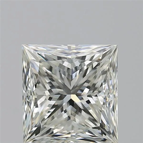 2.00ct Princess Natural Diamond (Colour H, Clarity VS1, Cut VG, IGI Certified)