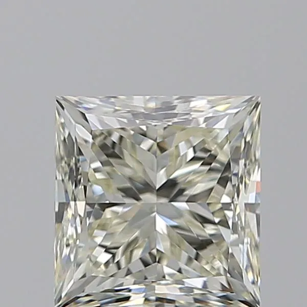2.01ct Princess Natural Diamond (Colour J, Clarity IF, Cut VG, IGI Certified)