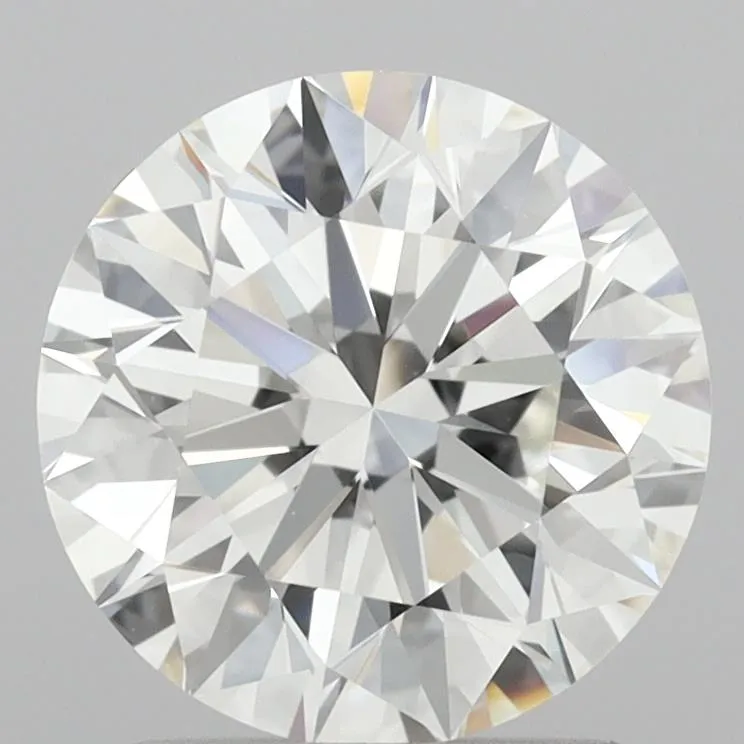 2.01ct Round Natural Diamond (Colour G, Clarity VVS2, Cut EX, IGI Certified)