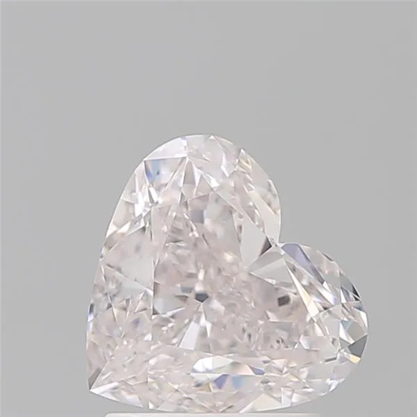 2.02ct Heart Natural Diamond (Colour Very Light Pink, Clarity IF, GIA Certified)