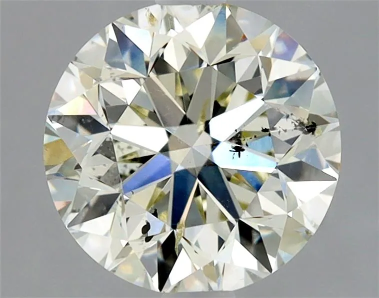 2.05ct Round Natural Diamond (Colour J, Clarity SI2, Cut VG, IGI Certified)