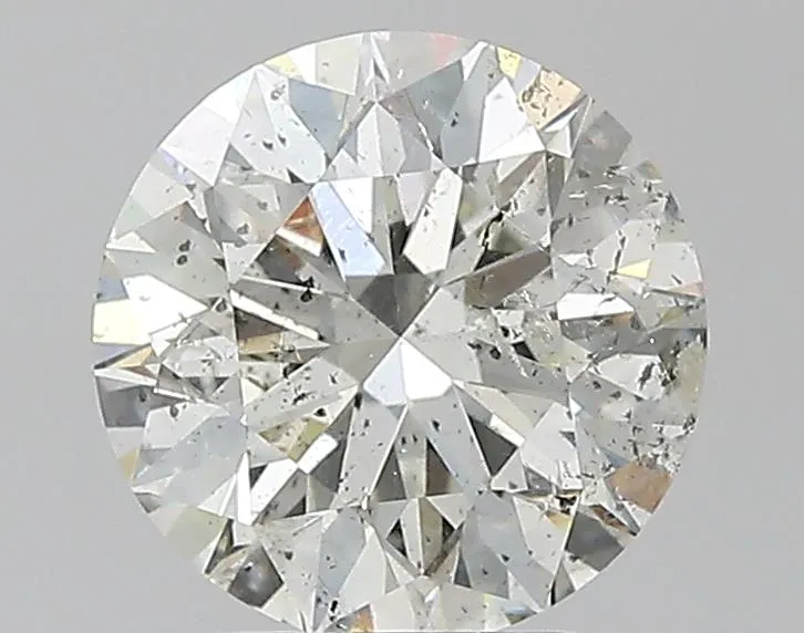 2.25ct Round Natural Diamond (Colour I, Clarity SI2, Cut EX, IGI Certified)