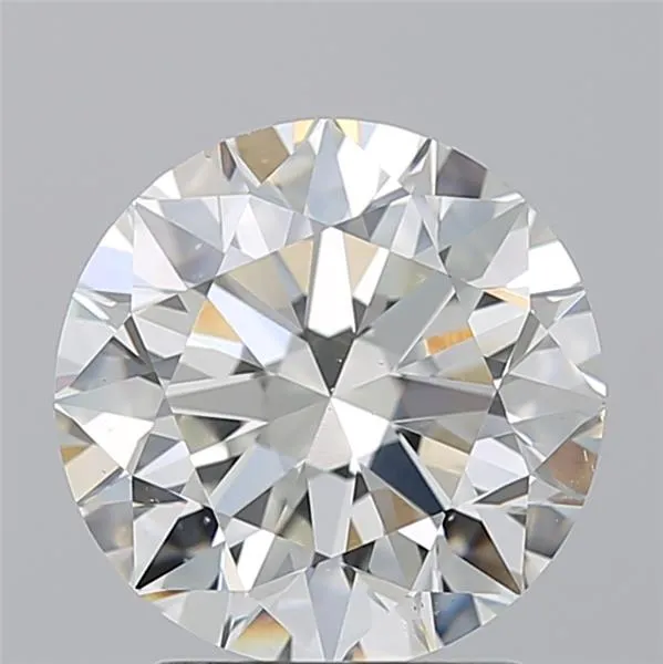 2.50ct Round Natural Diamond (Colour H, Clarity VS2, Cut EX, IGI Certified)