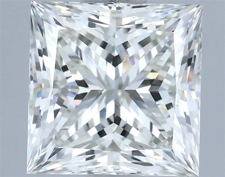 2.52ct Princess Natural Diamond (Colour I, Clarity VS1, Cut VG, IGI Certified)