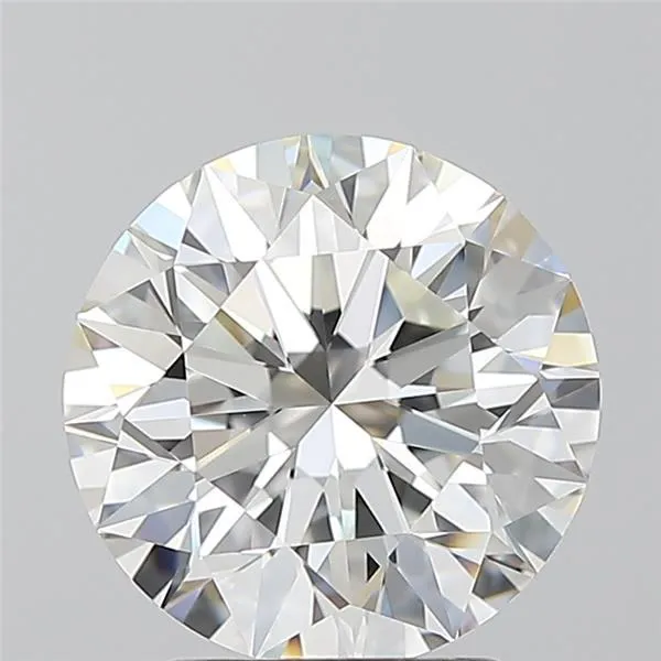 2.55ct Round Natural Diamond (Colour F, Clarity VVS2, Cut EX, IGI Certified)