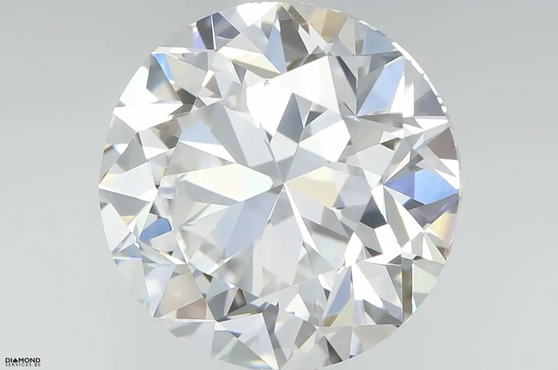 3.01ct Round Natural Diamond (Colour E, Clarity VVS1, Cut VG, IGI Certified)