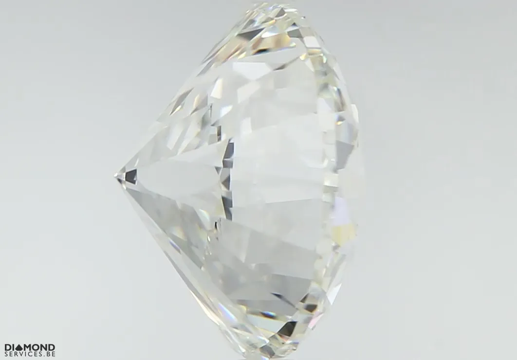 3.01ct Round Natural Diamond (Colour G, Clarity VVS1, Cut EX, IGI Certified)