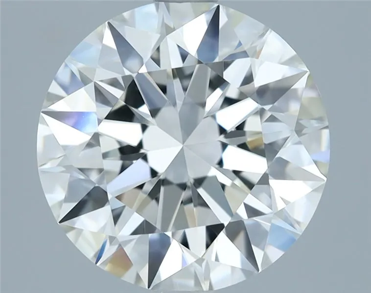 3.02ct Round Natural Diamond (Colour F, Clarity IF, Cut EX, IGI Certified)