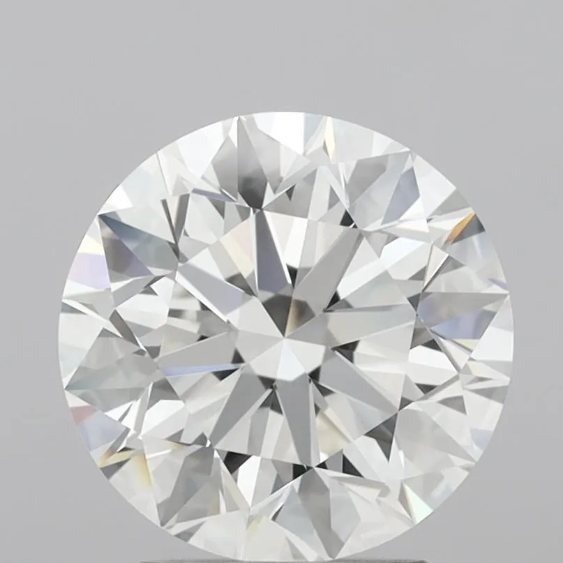 3.02ct Round Natural Diamond (Colour F, Clarity IF, Cut EX, IGI Certified)