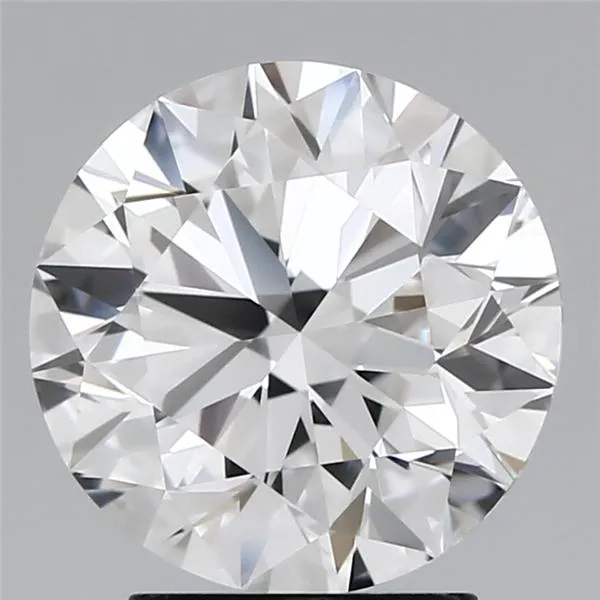 3.05ct Round Natural Diamond (Colour E, Clarity IF, Cut EX, GIA Certified)