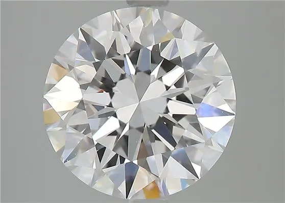 3.16ct Round Natural Diamond (Colour D, Clarity FL, Cut EX, GIA Certified)