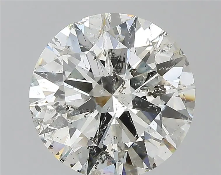 5.01ct Round Natural Diamond (Colour I, Clarity SI2, Cut EX, IGI Certified)