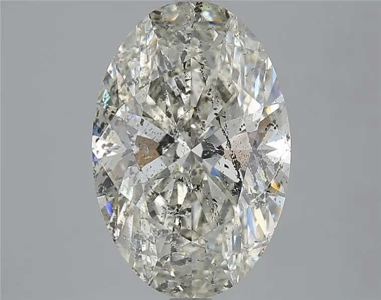 5.21ct Oval Natural Diamond (Colour I, Clarity SI2, Cut VG, IGI Certified)