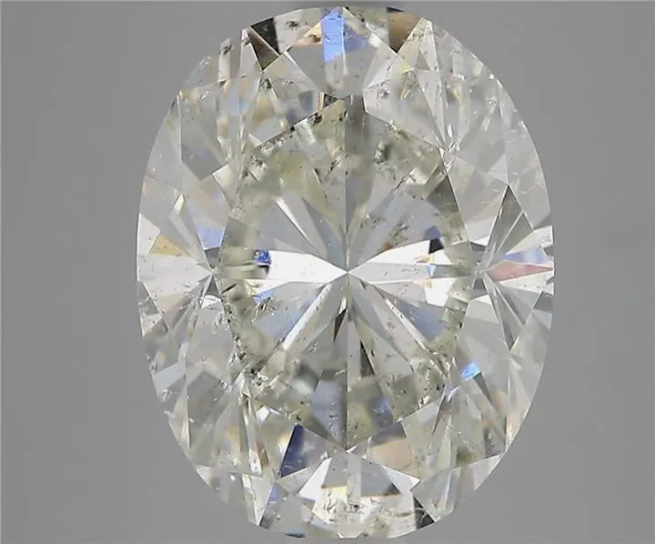 6.44ct Oval Natural Diamond (Colour H, Clarity SI2, Cut VG, IGI Certified)